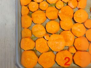 Patate dolci in teglia