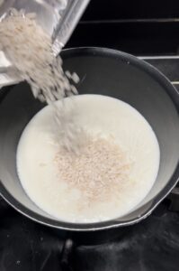 Latte bollito