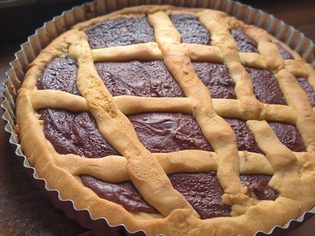 Crostata con la Nutella