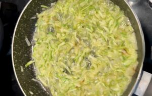 Soffriggi zucchine e cipolla