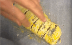 Spennella con tuorlo