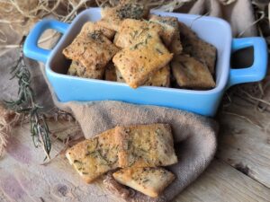 Biscotti salati al parmigiano