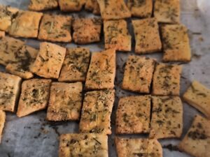 Biscotti infornati