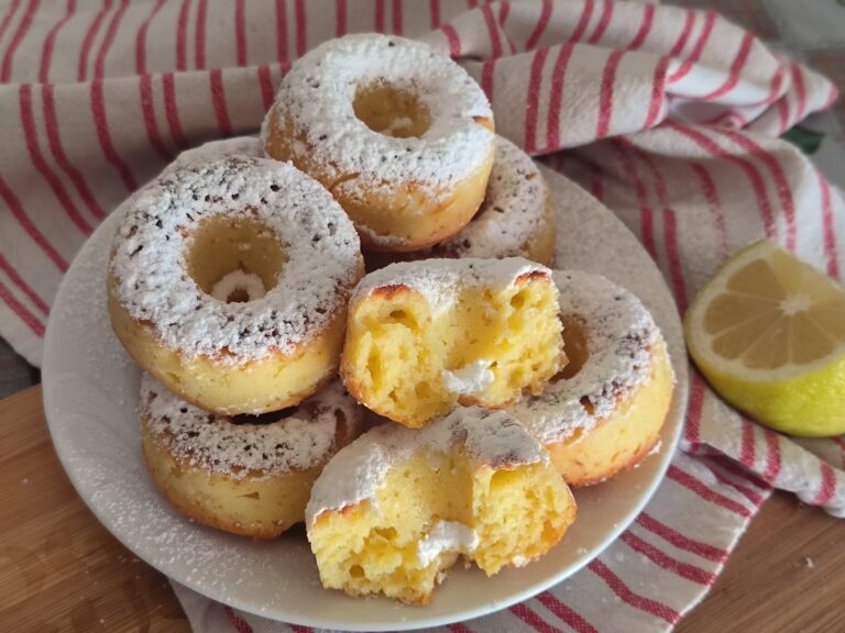 Ciambelline soffici allo yogurt