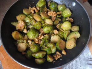 Tocco finale a fine cottura