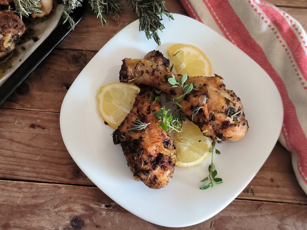 Coscette di pollo speziate