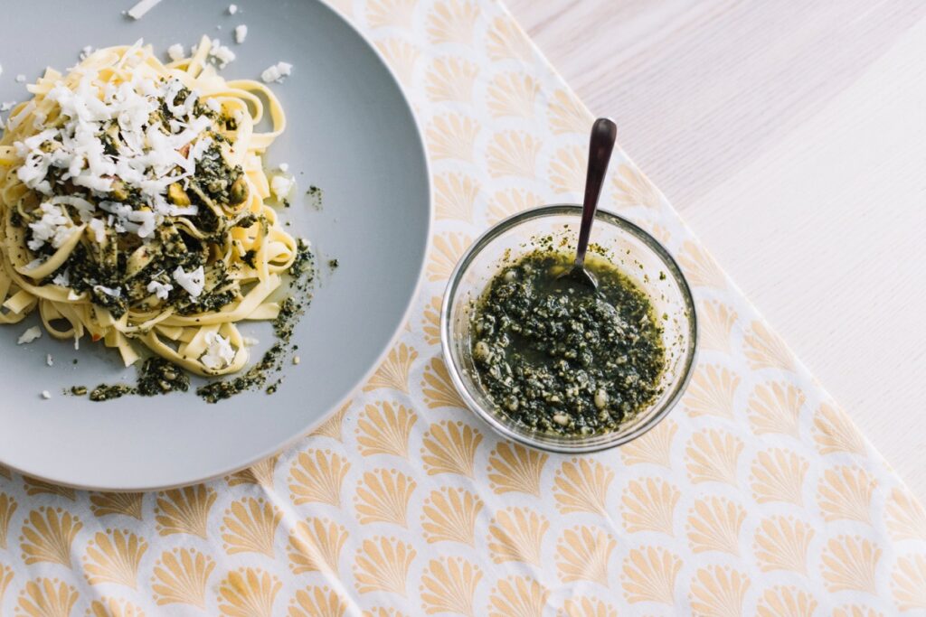 9 Pesto di pinoli